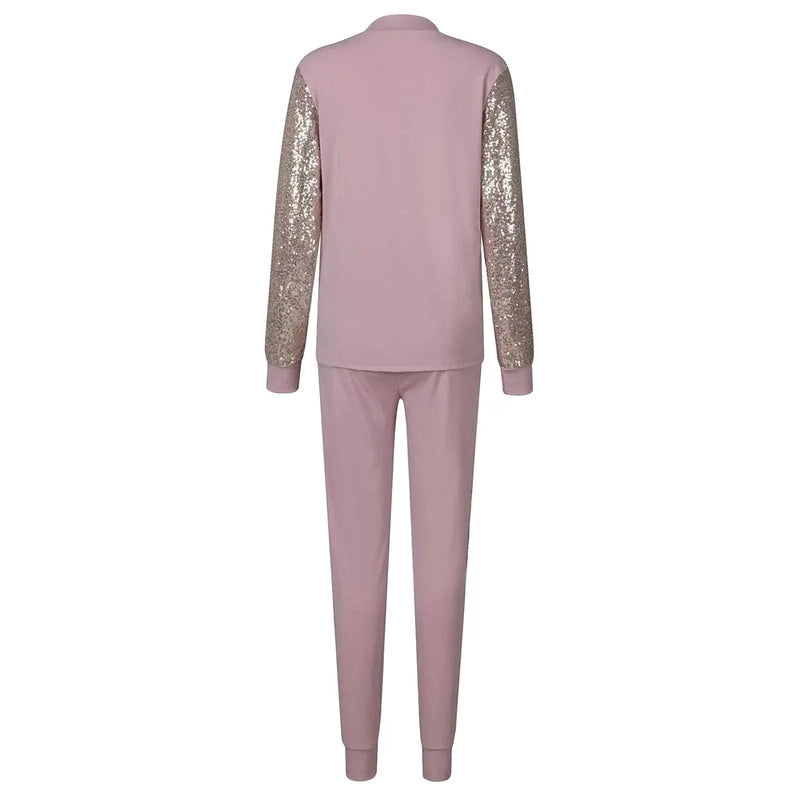 Chic und Komfort: Set aus Pullover und Hose für Frauen | Adelina NUMENCE Outfit sets