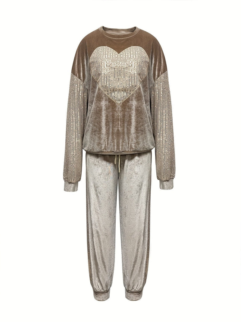 Chic und Komfort: Set aus Pullover und Hose für Frauen | Adelina NUMENCE Outfit sets