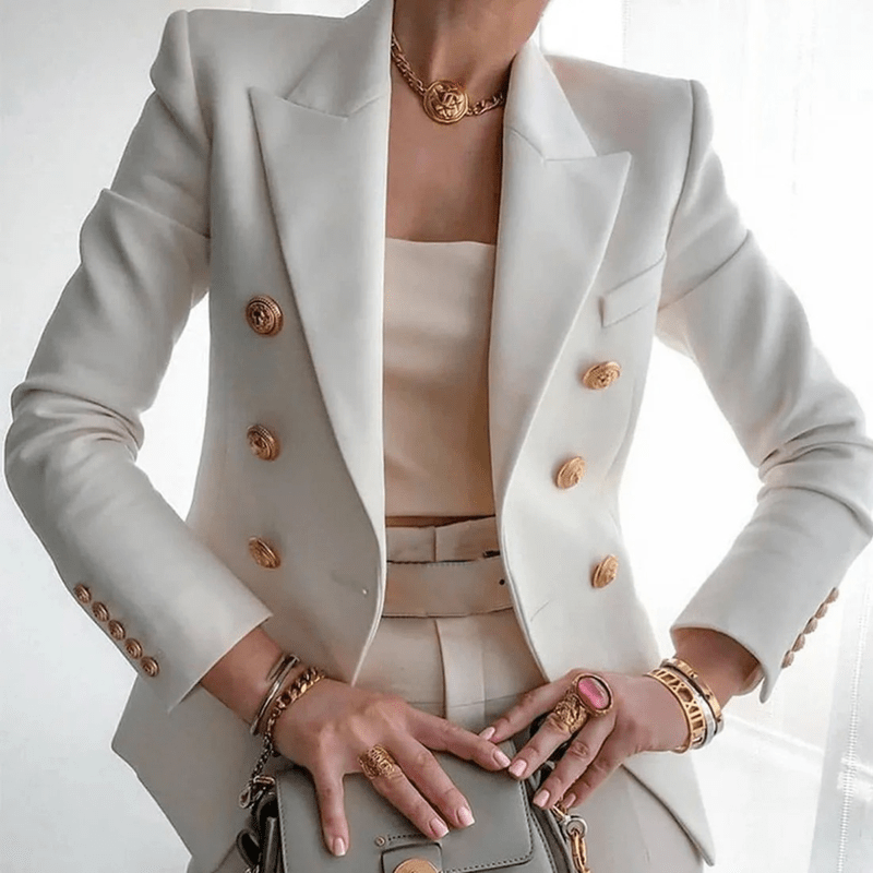 Damen Blazer mit goldenen Knöpfen | Chiara NUMENCE Blazer