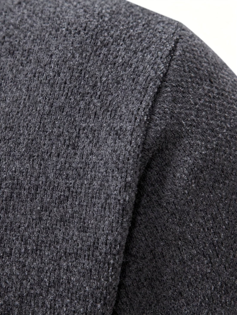 Eleganter leichter Stretch-Cardigan mit durchgehendem Reißverschluss für Herren | Noal NUMENCE Jackets