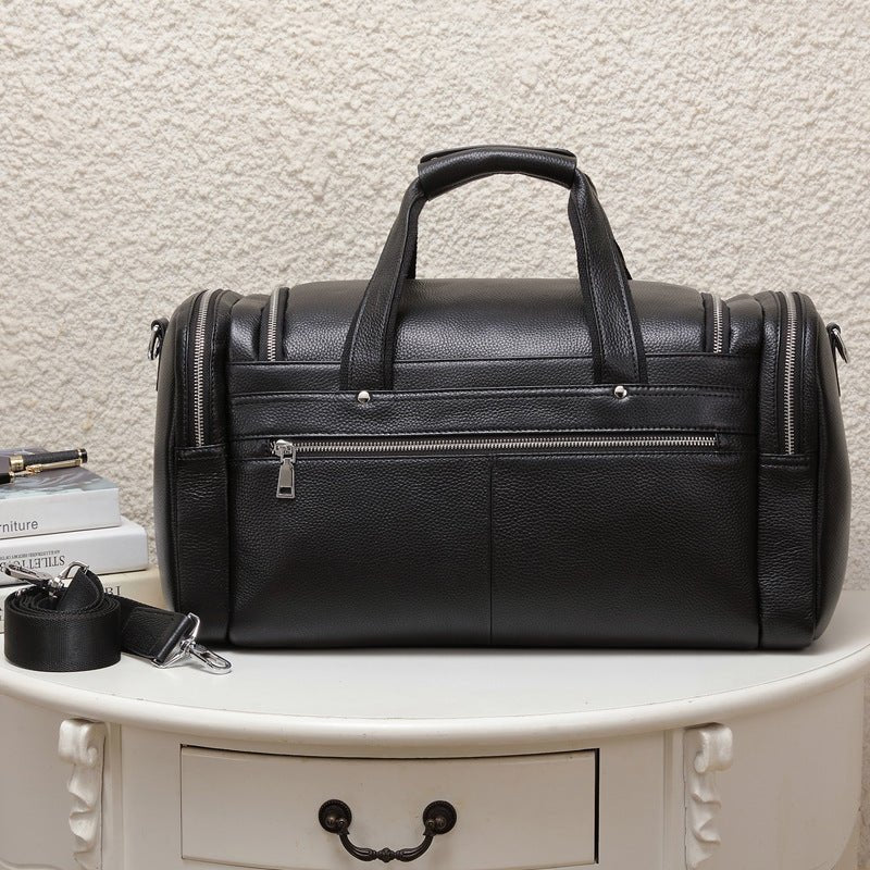 Herren Leder Reisetasche – Große Kapazität Duffle für Geschäfts- & Wochenendausflüge | Eterius NUMENCE Travel Bag