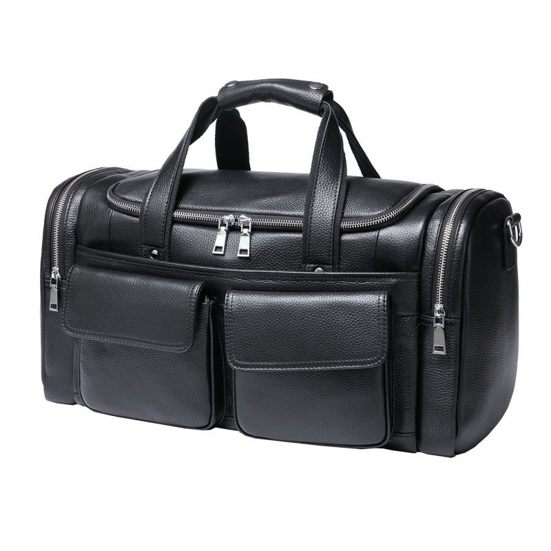 Herren Leder Reisetasche – Große Kapazität Duffle für Geschäfts- & Wochenendausflüge | Eterius NUMENCE Travel Bag