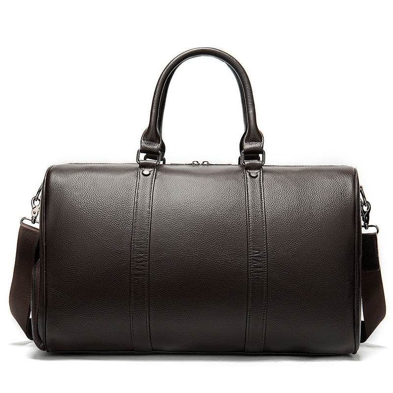 Herren Leder Reisetasche – Stylische Weekender mit großem Fassungsvermögen | Alioth NUMENCE Travel Bag