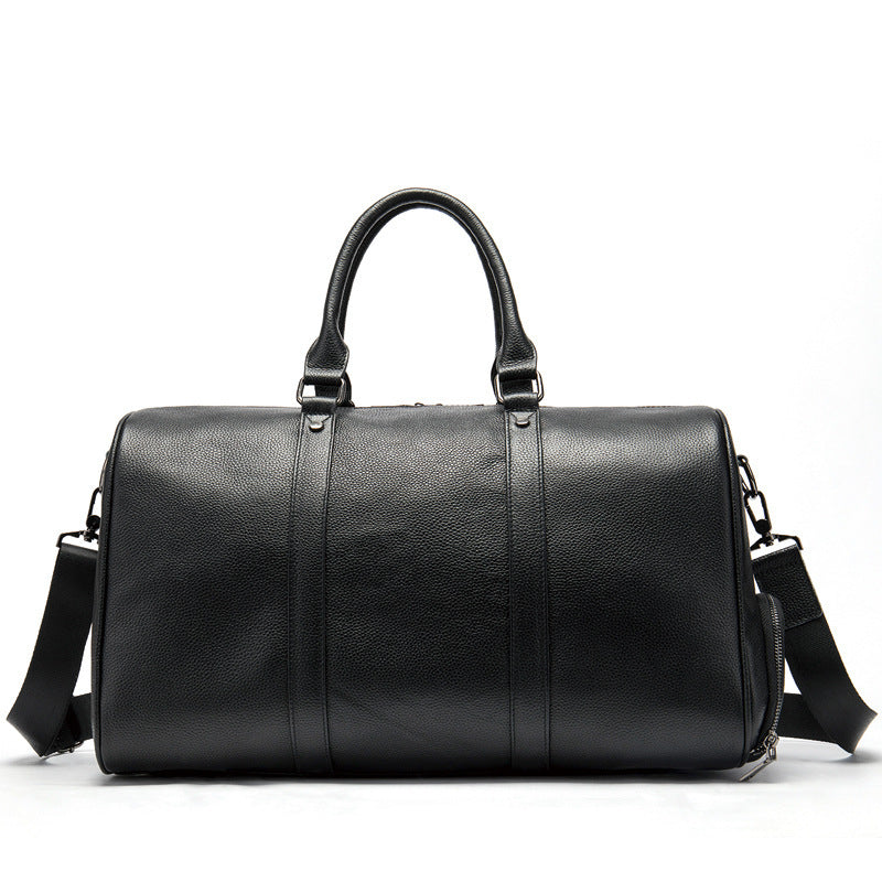 Herren Leder Reisetasche – Stylische Weekender mit großem Fassungsvermögen | Alioth NUMENCE Travel Bag