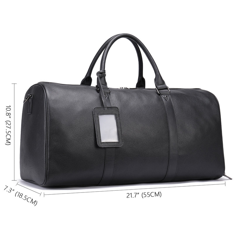 Herren Leder Reisetasche – Stylische Weekender mit großem Fassungsvermögen | Alioth NUMENCE Travel Bag