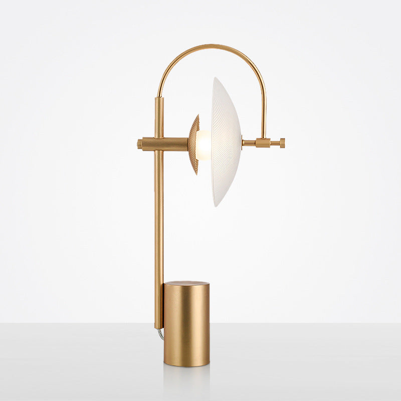 Moderne Bronze-Glas-Tischlampe für das Schlafzimmer | Acturus NUMENCE Table lamps