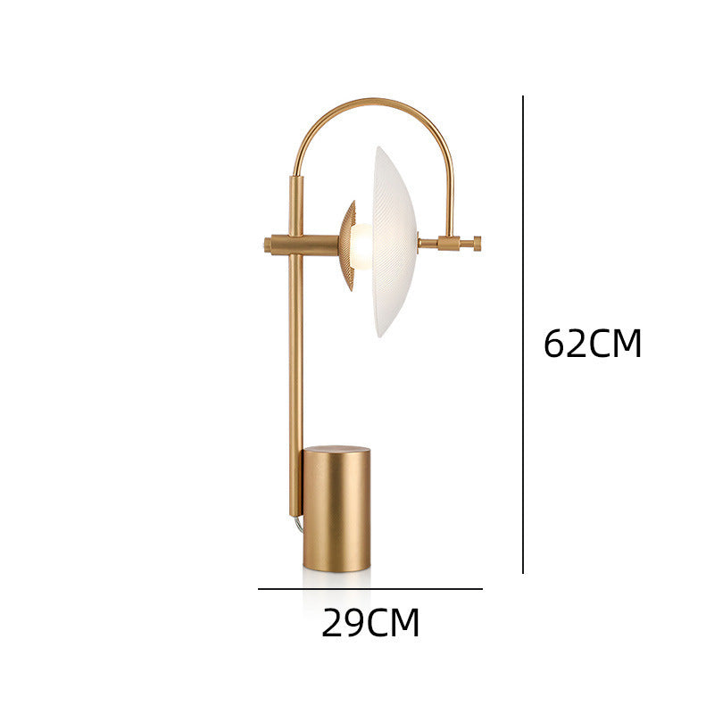 Moderne Bronze-Glas-Tischlampe für das Schlafzimmer | Acturus NUMENCE Table lamps