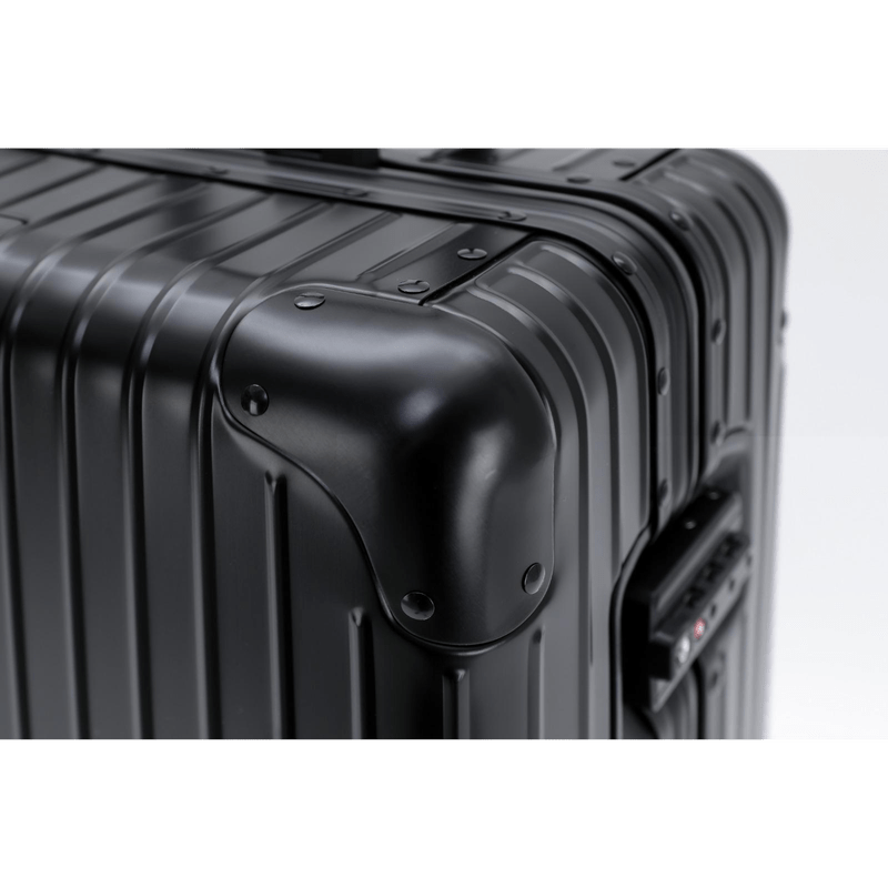 Premium Aluminium Koffer - Leicht, Langlebig & Stilvoll | Hesper Schwarz NUMENCE Aluminium Suitcase