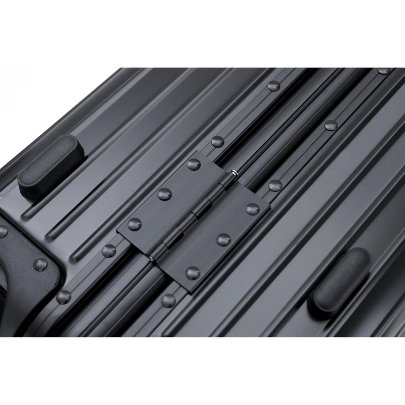 Premium Aluminium Koffer - Leicht, Langlebig & Stilvoll | Hesper Schwarz NUMENCE Aluminium Suitcase