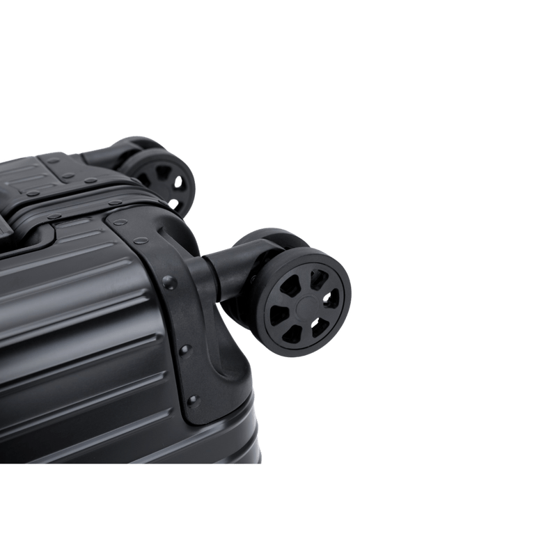 Premium Aluminium Koffer - Leicht, Langlebig & Stilvoll | Hesper Schwarz NUMENCE Aluminium Suitcase