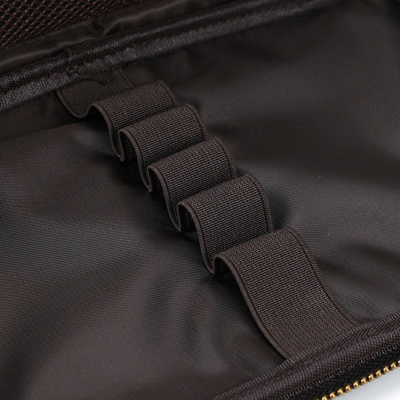 Premium Leder Reise Kosmetiktasche mit großer Kapazität | Manus NUMENCE Leather cosmetic bag