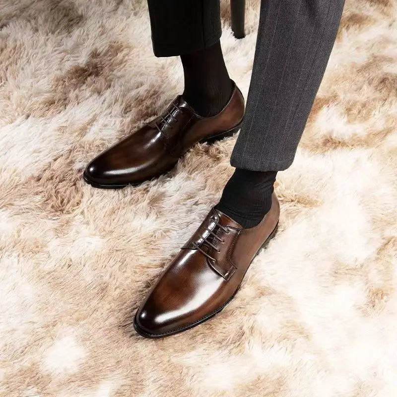 Schnürschuhe Italiano derbi Leder anzugschuhe herren | Ortwin NUMENCE Shoes