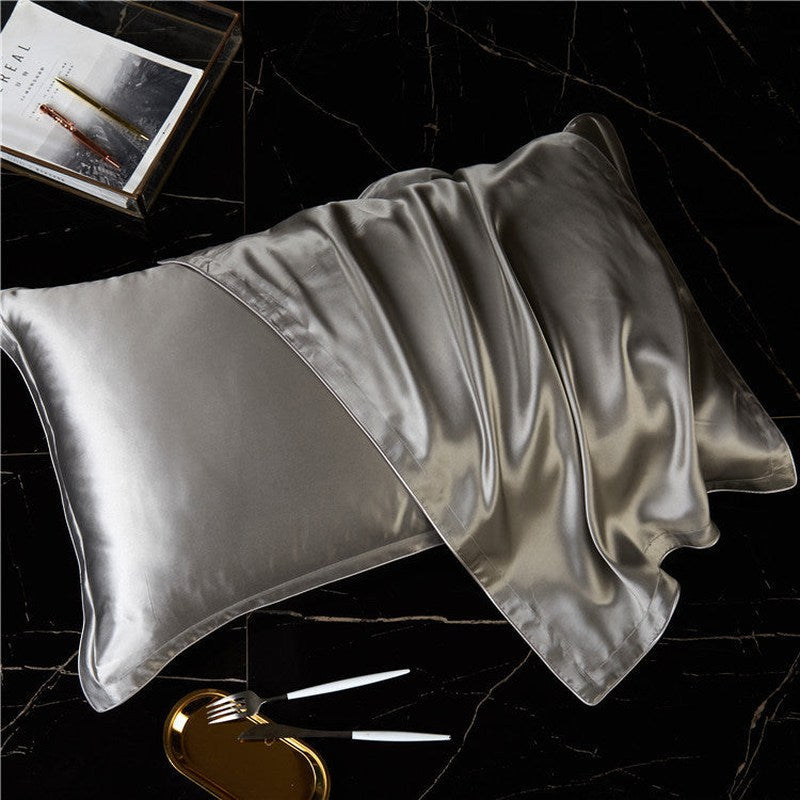 Seidenkissenbezug mit elegantem Splicing-Design | Miramis NUMENCE Pillowcase