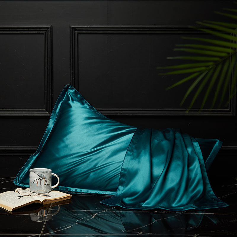 Seidenkissenbezug mit elegantem Splicing-Design | Miramis NUMENCE Pillowcase