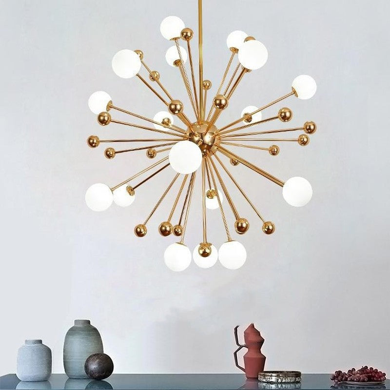 Skandinavischer Stil Eisen Kronleuchter mit LED-Lichtern | Pleion NUMENCE Ceiling lamps