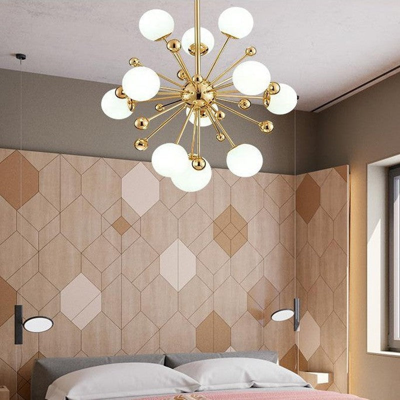 Skandinavischer Stil Eisen Kronleuchter mit LED-Lichtern | Pleion NUMENCE Ceiling lamps