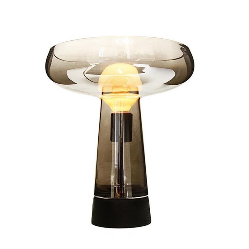 Stilvolle kreative Glas-LED-Art-Déco-Tischlampe mit Marmorbasis | Talais NUMENCE Table Lamp