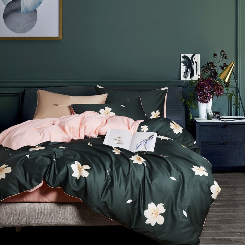 Vierteilige Baumwoll-Bettwäsche | Amelis NUMENCE Bedding Sets