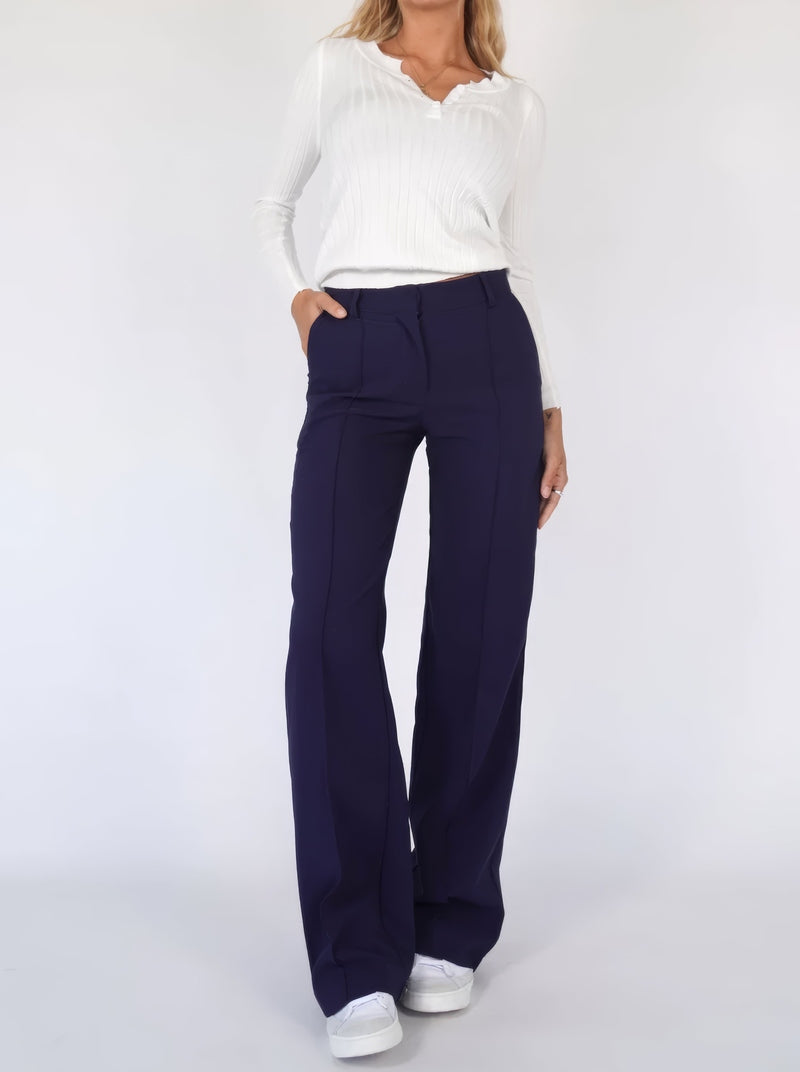 Stilvolle Damen-Hose mit weitem Bein | Lima NUMENCE Pants