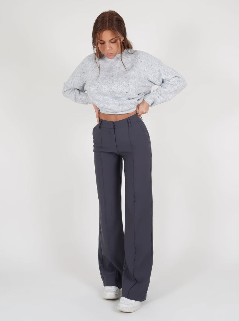 Stilvolle Damen-Hose mit weitem Bein | Lima NUMENCE Pants