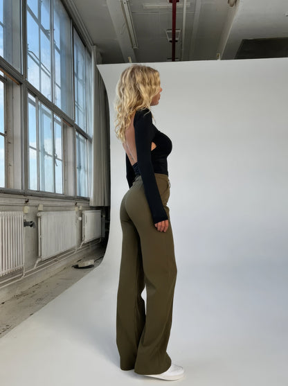 Stilvolle Damen-Hose mit weitem Bein | Lima NUMENCE Pants