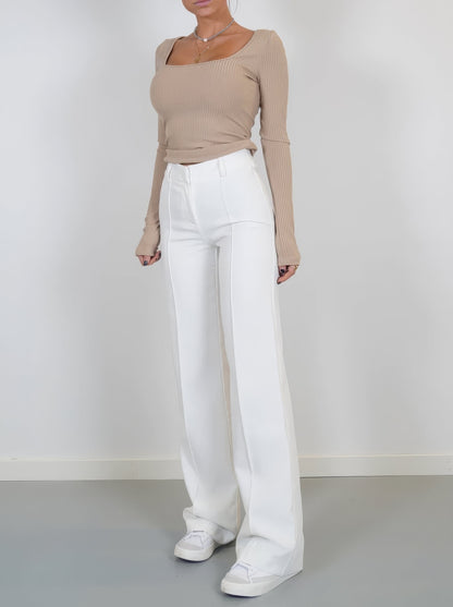 Stilvolle Damen-Hose mit weitem Bein | Lima NUMENCE Pants