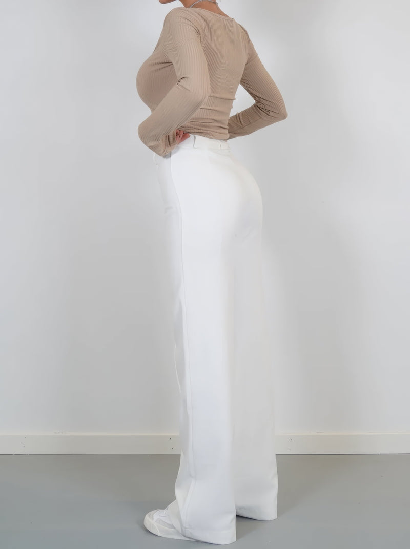 Stilvolle Damen-Hose mit weitem Bein | Lima NUMENCE Pants