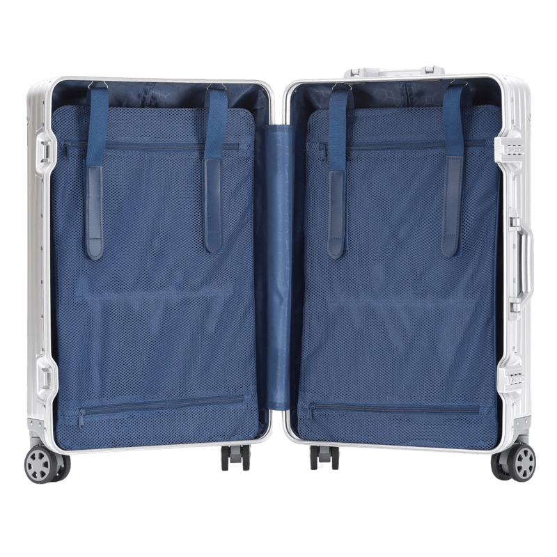 Aluminium-Koffer - Silber | Hesper NUMENCE Aluminium Suitcase