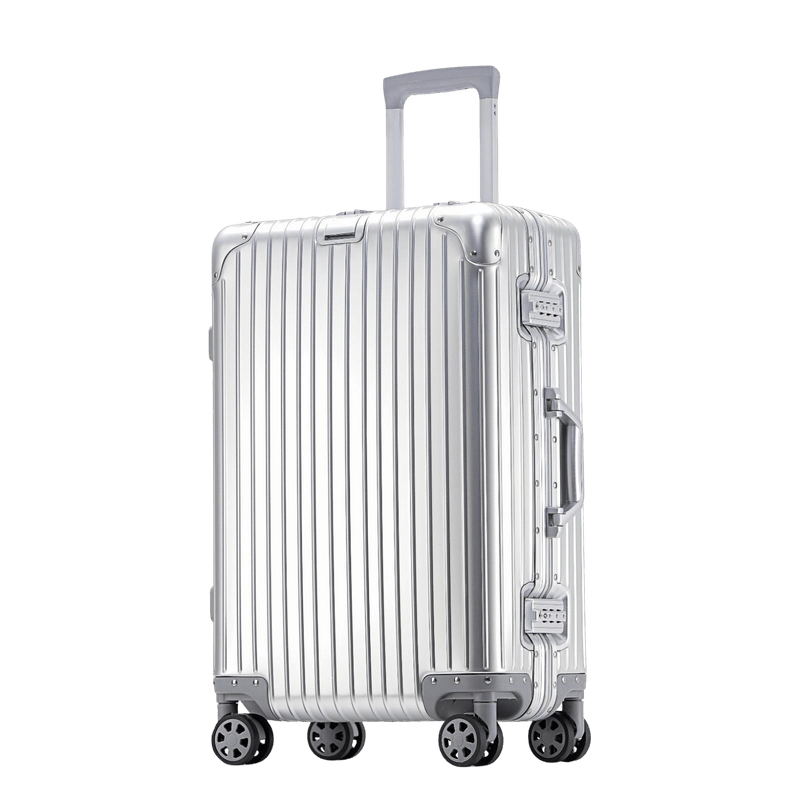 Aluminium-Koffer - Silber | Hesper NUMENCE Aluminium Suitcase