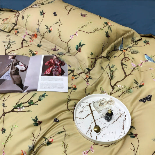 Blomster Ägyptische Baumwolle Kissenbezug-Set | Floweramo NUMENCE Pillowcase Pair