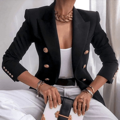 Damen Blazer mit goldenen Knöpfen | Chiara