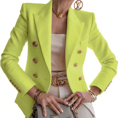 Damen Blazer mit goldenen Knöpfen | Chiara