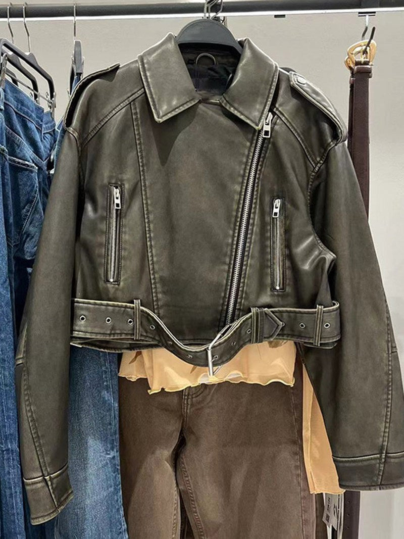 Damenjacke aus Leder | Helena NUMENCE Jackets