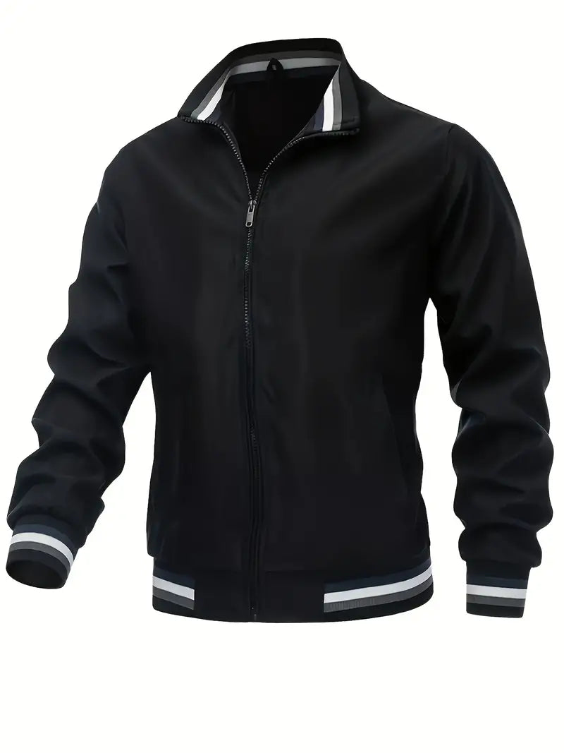 Herren-Bomberjacke mit Reißverschluss | Josef NUMENCE Bomber Jacket