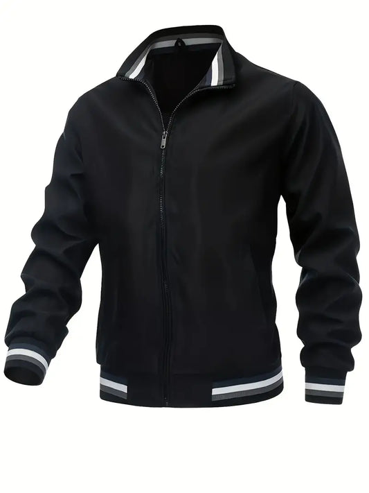 Herren-Bomberjacke mit Reißverschluss | Josef NUMENCE Bomber Jacket