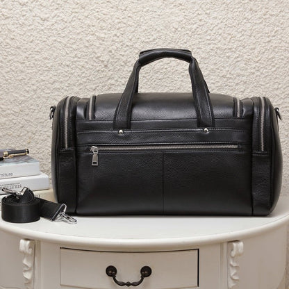 Herren Leder Reisetasche – Große Kapazität Duffle für Geschäfts- & Wochenendausflüge | Eterius NUMENCE Travel Bag