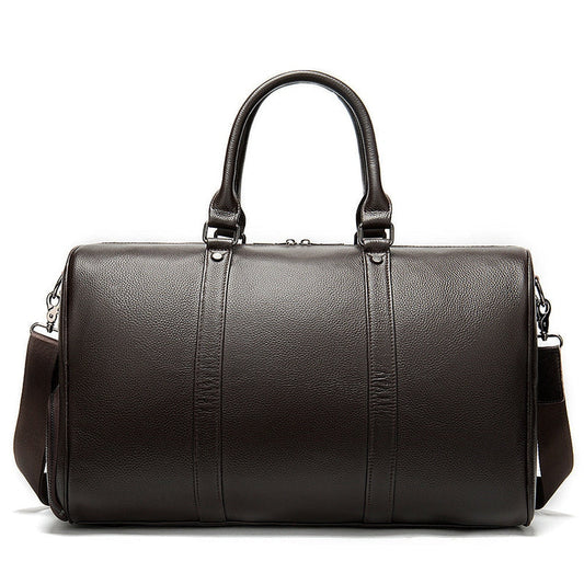 Herren Leder Reisetasche – Stylische Weekender mit großem Fassungsvermögen | Alioth NUMENCE Travel Bag