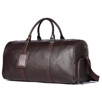 Herren Leder Reisetasche – Stylische Weekender mit großem Fassungsvermögen | Alioth NUMENCE Travel Bag