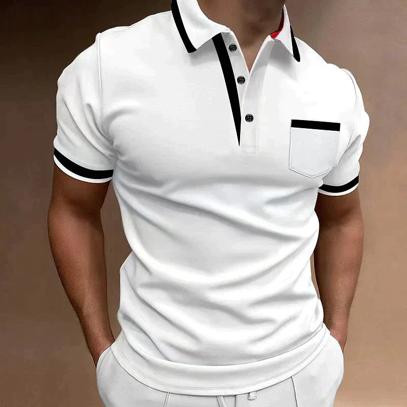 Herren Poloshirt mit Knöpfen | Bertram NUMENCE Men Shirt