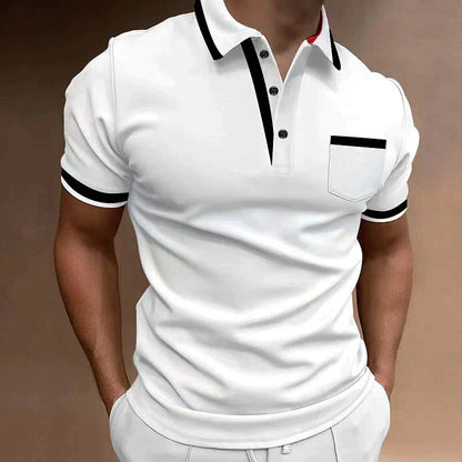 Herren Poloshirt mit Knöpfen | Bertram NUMENCE Men Shirt