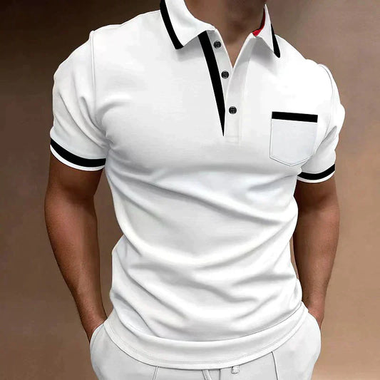 Herren Poloshirt mit Knöpfen | Bertram NUMENCE Men Shirt