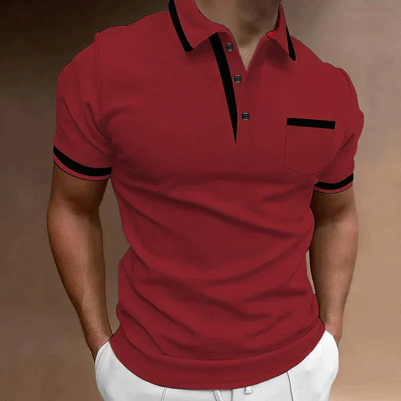Herren Poloshirt mit Knöpfen | Bertram NUMENCE Men Shirt