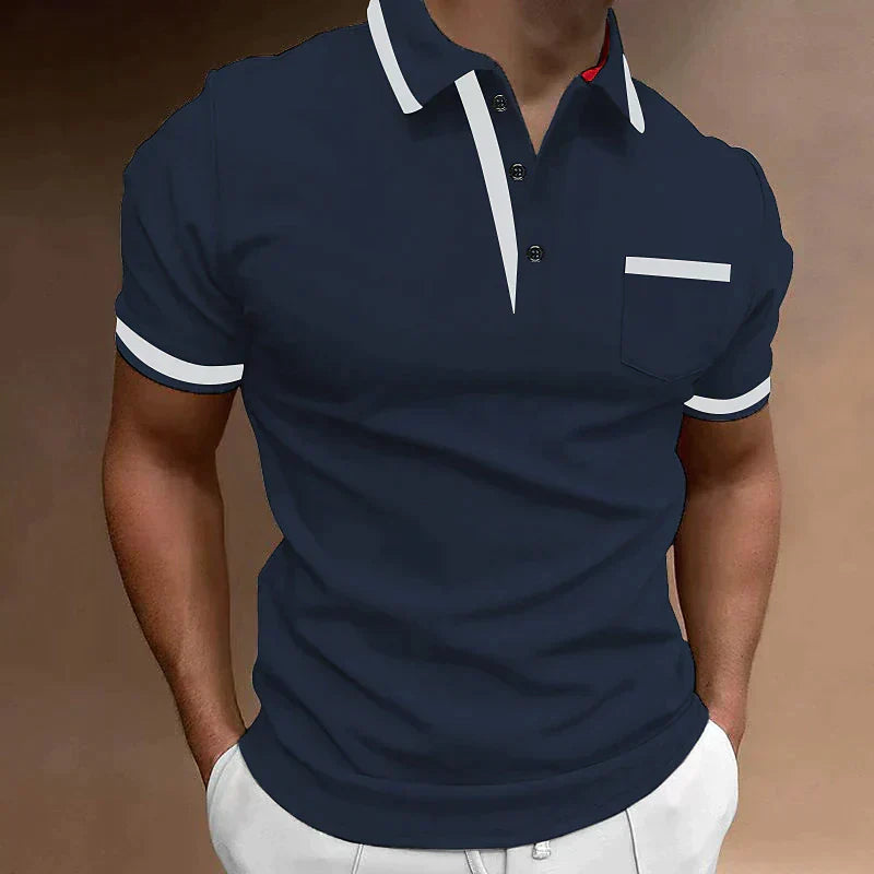Herren Poloshirt mit Knöpfen | Bertram NUMENCE Men Shirt