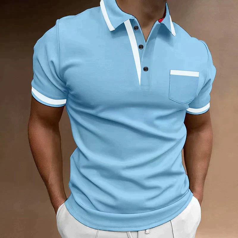 Herren Poloshirt mit Knöpfen | Bertram NUMENCE Men Shirt