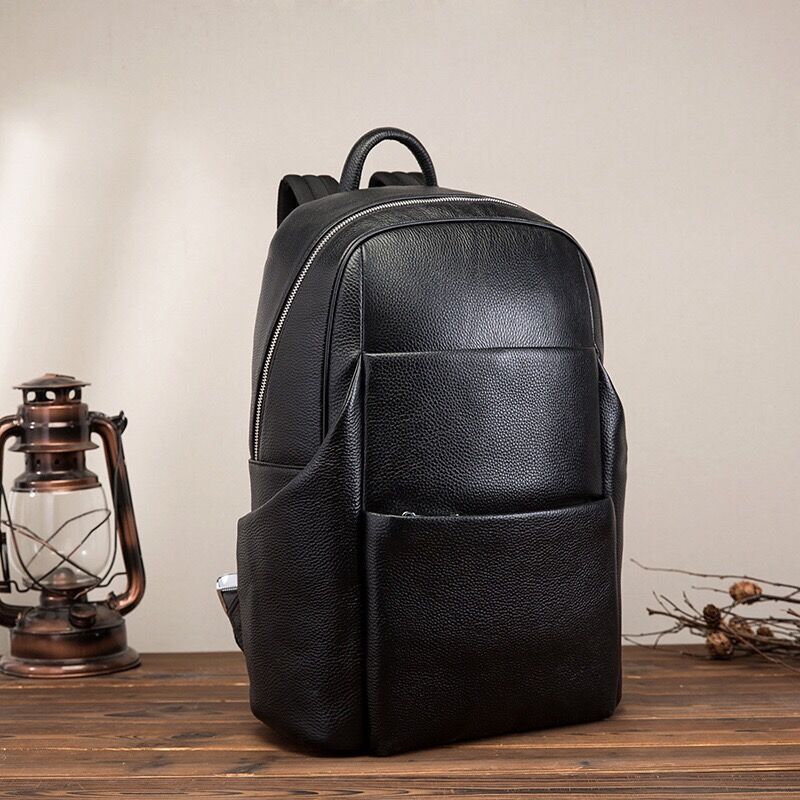 Leder-Reise-Rucksack mit kompakter 20L Kapazität | Castor NUMENCE Backpack