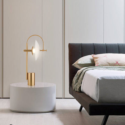 Moderne Bronze-Glas-Tischlampe für das Schlafzimmer | Acturus NUMENCE Table lamps