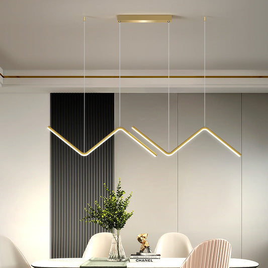 Moderner Minimalistischer LED-Kronleuchter für Wohnzimmerbeleuchtung | Nomeis NUMENCE Ceiling lamp