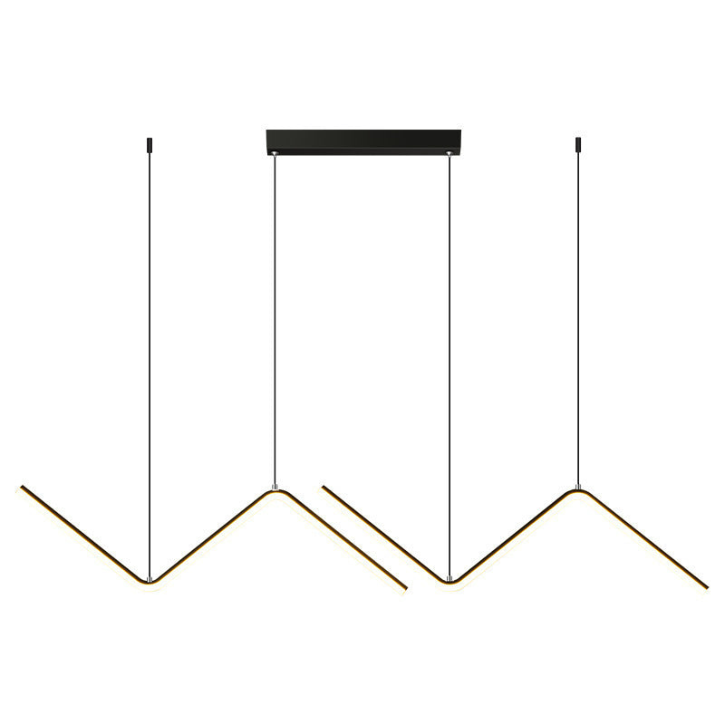 Moderner Minimalistischer LED-Kronleuchter für Wohnzimmerbeleuchtung | Nomeis NUMENCE Ceiling lamp