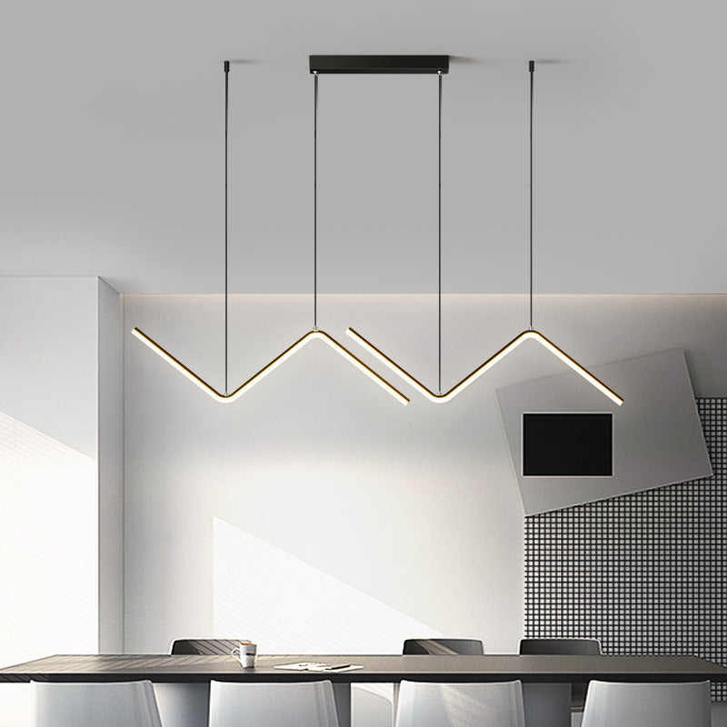 Moderner Minimalistischer LED-Kronleuchter für Wohnzimmerbeleuchtung | Nomeis NUMENCE Ceiling lamp