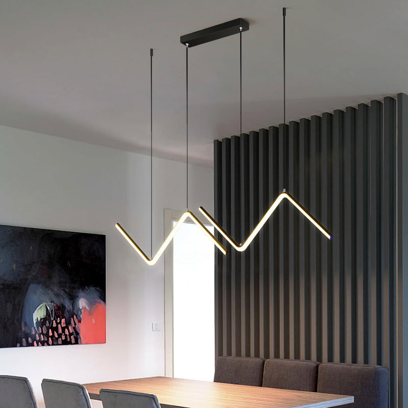 Moderner Minimalistischer LED-Kronleuchter für Wohnzimmerbeleuchtung | Nomeis NUMENCE Ceiling lamp